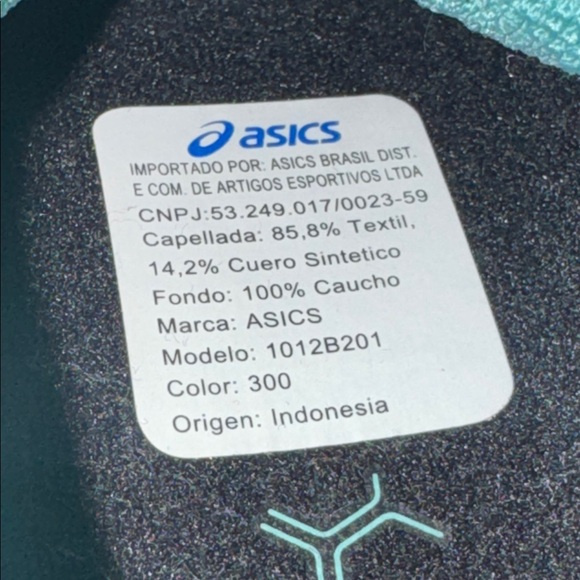 Asics size 7.5 NEW Women's sage blue Aqua Athletic Shoes gel nimbus 24 - Picture 10 of 11